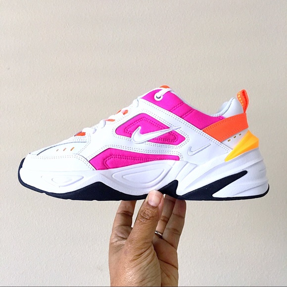 Nike M2K Tekno White Pink Orange - Picture 5 of 6